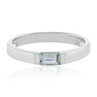 Anello in argento con Acquamarina