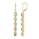 Orecchini in argento con Labradorite Blu Maniry (KM by Juwelo)