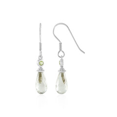 Orecchini in argento con Ametista Verde
