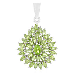 Ciondolo in argento con Peridoto