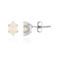Orecchini in argento con Opale di Welo