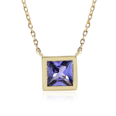 Collana in oro con Tanzanite AAA