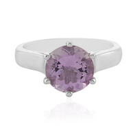Anello in argento con Ametista Rose de France