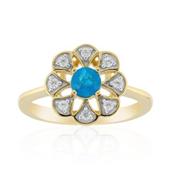 Anello in oro con Haüyne