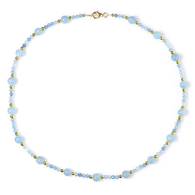 Collana in argento con Ematite Dorata (Riya)