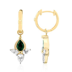 Orecchini in oro con Tormalina Verde Brasiliana (Remy Rotenier)