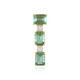 Ciondolo in argento con Fluorite Verde