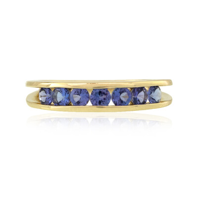 Anello in oro con Tanzanite AAA (de Melo)