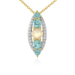 Collana in argento con Opale di Welo