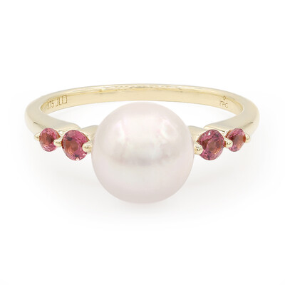 Anello in oro con Perla Akoya (TPC)
