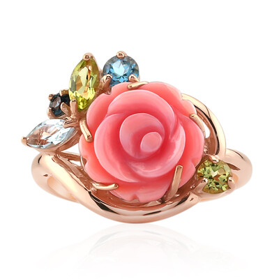 Anello in argento con Madreperla