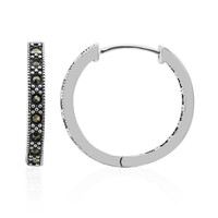 Orecchini in argento con Marcassite