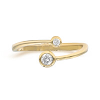 Anello in oro con Diamante I1 (H) (CIRARI)