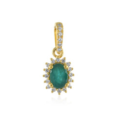 Ciondolo in argento con Grandidierite