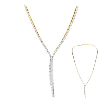 Collana in oro con Diamante SI1 (G) (Annette)