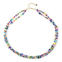 Collana in argento con Opale dell'Etiopia