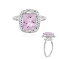 Anello in argento con Kunzite