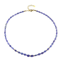 Collana in argento con Tanzanite