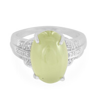 Anello in argento con Aragonite Capillitas