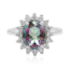 Anello in argento con Quarzo Mistico