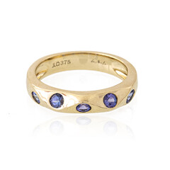 Anello in oro con Tanzanite AAA (de Melo)
