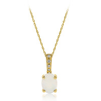 Collana in oro con Opale Australiano