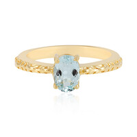 Anello in argento con Acquamarina