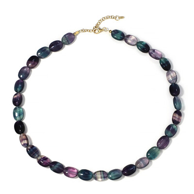 Collana in argento con Fluorite