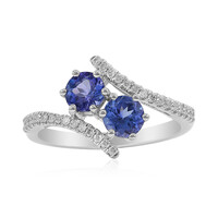 Anello in oro con Tanzanite AAA (CIRARI)