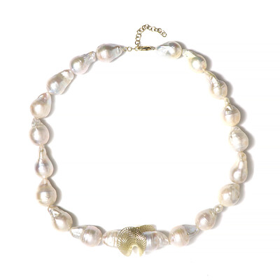 Collana in oro con Perla di Acqua Dolce (Ornaments by de Melo)