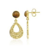 Orecchini in argento con Occhio di Tigre