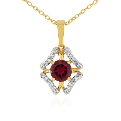 Collana in argento con Granato Lindi