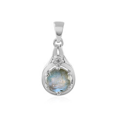 Ciondolo in argento con Labradorite