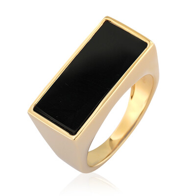Anello in argento con Onice Nero (de Melo)