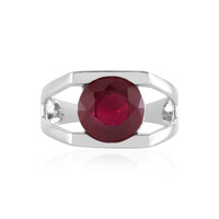 Anello in argento con Rubino del Madagascar (de Melo)