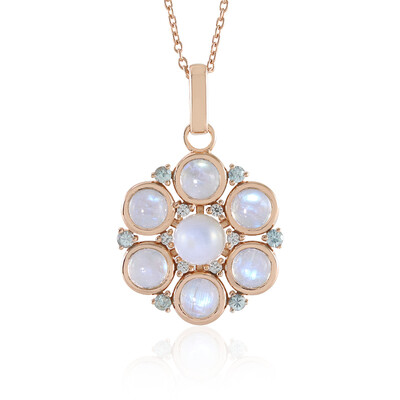 Collana in argento con Perla d'Acqua Dolce Bianca (KM by Juwelo)