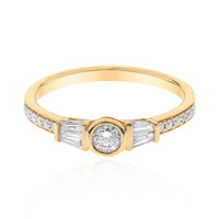Anello in oro con Diamante I1 (H) (CIRARI)