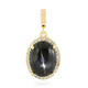 Ciondolo in argento con Diopside Stellato d'India