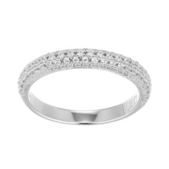 Anello in argento con Zircone (Adela Silber)