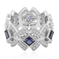 Anello in argento con Iolite (Dallas Prince Designs)