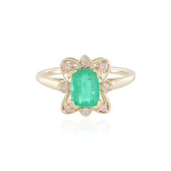 Anello in oro con Smeraldo Russo