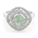 Anello in argento con Prehnite
