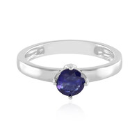 Anello in argento con Zaffiro Blu del Madagascar
