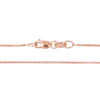 Catena spiga in Oro Rosa 9K - 50 cm - 1,33 g