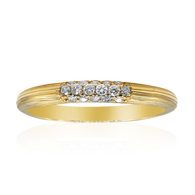 Anello in oro con Diamante I1 (H) (CIRARI)