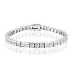 Bracciale in argento con Diamante I3 (I)