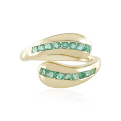 Anello in oro con Smeraldo Russo (de Melo)