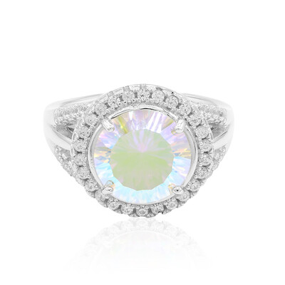 Anello in argento con Quarzo Moonlight