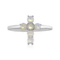 Anello in argento con Opale di Welo