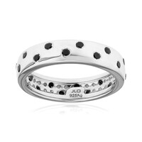 Anello in argento con Spinello Nero